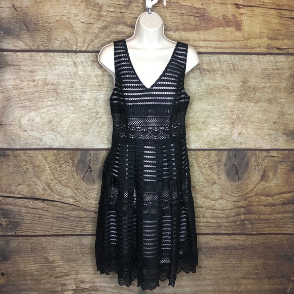 Modcloth Dresses & Skirts - Modcloth Dress Lace Overlay Sleeveless NWOT